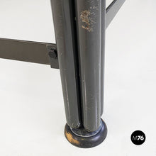 画像をギャラリービューアに読み込む, Grey metal Tris double bed by Luigi Caccia Dominioni for Azucena, 1970s