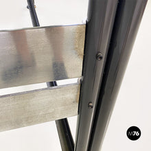 画像をギャラリービューアに読み込む, Grey metal Tris double bed by Luigi Caccia Dominioni for Azucena, 1970s