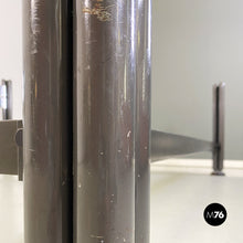 画像をギャラリービューアに読み込む, Grey metal Tris double bed by Luigi Caccia Dominioni for Azucena, 1970s