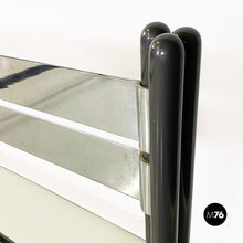 画像をギャラリービューアに読み込む, Grey metal Tris double bed by Luigi Caccia Dominioni for Azucena, 1970s