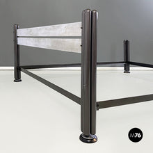 画像をギャラリービューアに読み込む, Grey metal Tris double bed by Luigi Caccia Dominioni for Azucena, 1970s