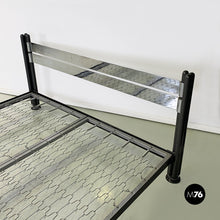 画像をギャラリービューアに読み込む, Grey metal Tris double bed by Luigi Caccia Dominioni for Azucena, 1970s