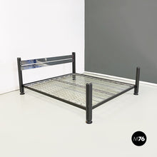 画像をギャラリービューアに読み込む, Grey metal Tris double bed by Luigi Caccia Dominioni for Azucena, 1970s