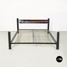 画像をギャラリービューアに読み込む, Grey metal Tris double bed by Luigi Caccia Dominioni for Azucena, 1970s
