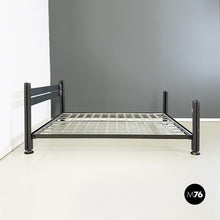 画像をギャラリービューアに読み込む, Grey metal Tris double bed by Luigi Caccia Dominioni for Azucena, 1970s