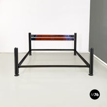 画像をギャラリービューアに読み込む, Grey metal Tris double bed by Luigi Caccia Dominioni for Azucena, 1970s