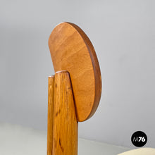 Charger l'image dans la galerie, Wooden chairs with white linen fabric, 1960s