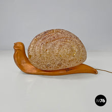 Load image into Gallery viewer, Table lamp Snail by Marzio Cecchi for Dimensione Fuoco, 1960s
