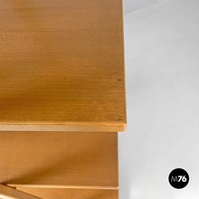 画像をギャラリービューアに読み込む, Wooden bookcase Nuvola Rossa by Vico Magistretti for Cassina, 1980s