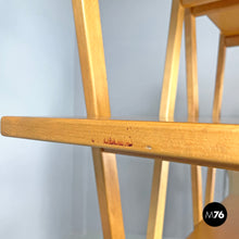 画像をギャラリービューアに読み込む, Wooden bookcase Nuvola Rossa by Vico Magistretti for Cassina, 1980s