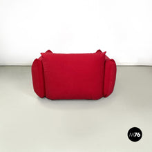 Load image into Gallery viewer, Red armchair Marenco by Mario Marenco for Arflex, 1970s