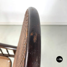 Load image into Gallery viewer, Thonet armchair with reclining backrest, early 1900s