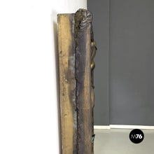 Load image into Gallery viewer, Wall mirror with square foam rubber frame, 1980s