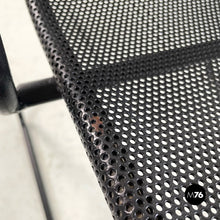 画像をギャラリービューアに読み込む, Black metal chair, 1980s