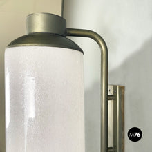 Charger l'image dans la galerie, Murano glass and brass Reggiani appliques, 1960s