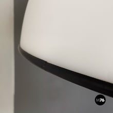 Load image into Gallery viewer, White and black plexiglass chandelier by Harvey Guzzini, 1970s