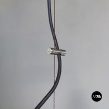 Load image into Gallery viewer, White and black plexiglass chandelier by Harvey Guzzini, 1970s