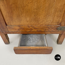 画像をギャラリービューアに読み込む, Wooden icebox Stella Polare by G. Saracco Asti, early 1900s