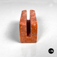 画像をギャラリービューアに読み込む, Red marble desk letter holder, 20th century