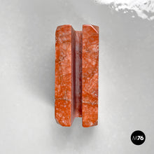 画像をギャラリービューアに読み込む, Red marble desk letter holder, 20th century