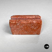 画像をギャラリービューアに読み込む, Red marble desk letter holder, 20th century