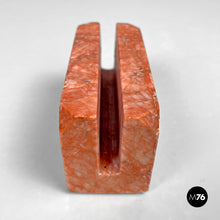 画像をギャラリービューアに読み込む, Red marble desk letter holder, 20th century