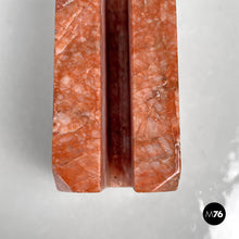 画像をギャラリービューアに読み込む, Red marble desk letter holder, 20th century
