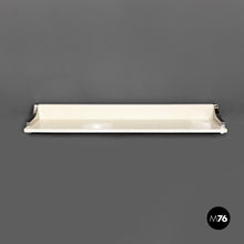 画像をギャラリービューアに読み込む, White lacquered wood shelf by D.I.D., 1980s