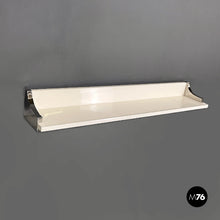 画像をギャラリービューアに読み込む, White lacquered wood shelf by D.I.D., 1980s