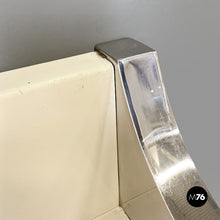 画像をギャラリービューアに読み込む, White lacquered wood shelf by D.I.D., 1980s