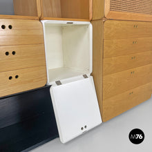 画像をギャラリービューアに読み込む, Modular wooden bookcase Samara by Derk Jan de Vries for Maisa, 1970s