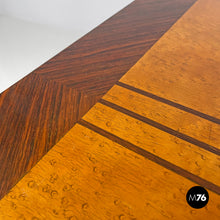 画像をギャラリービューアに読み込む, Wooden bar cabinet with mirrored doors, 1930s