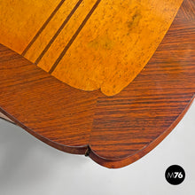 画像をギャラリービューアに読み込む, Wooden bar cabinet with mirrored doors, 1930s