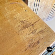 画像をギャラリービューアに読み込む, Wooden bar cabinet with mirrored doors, 1930s