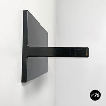 Charger l'image dans la galerie, Black shiny plastic shelf by Marcello Siard for Kartell, 1970s