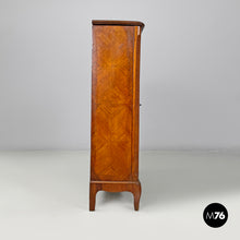 Load image into Gallery viewer, Wooden cabinet with decorated doors, late 1800s