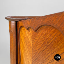 Load image into Gallery viewer, Wooden cabinet with decorated doors, late 1800s