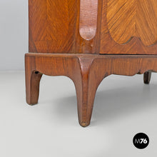 Load image into Gallery viewer, Wooden cabinet with decorated doors, late 1800s