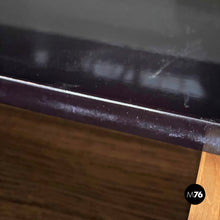 将图片加载到图库查看器,Wooden black lacquered wardrobe, 1970s