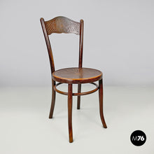 Load image into Gallery viewer, Mundus wooden chairs with decoration, early 1900s