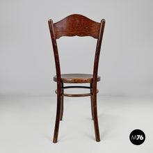 Load image into Gallery viewer, Mundus wooden chairs with decoration, early 1900s