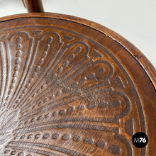 Load image into Gallery viewer, Mundus wooden chairs with decoration, early 1900s