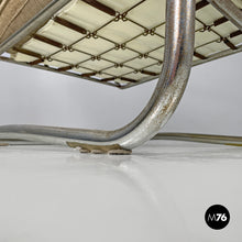 Load image into Gallery viewer, Bauhaus armchair in chromed metal and light brown fabric, 1940s