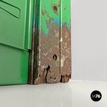 Load image into Gallery viewer, Green metal bookcase, 1970s