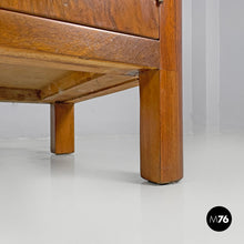 画像をギャラリービューアに読み込む, Wooden dresser with transparent glass handles, 1940s