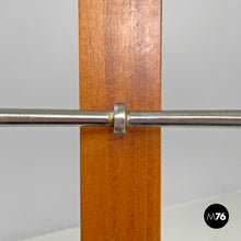 画像をギャラリービューアに読み込む, Round umbrella stand by Origlia in cast iron and wood, 1980s