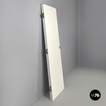 Load image into Gallery viewer, Single door in white painted wood with decoration, 2000s