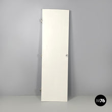 Load image into Gallery viewer, Single door in white painted wood with decoration, 2000s