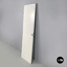 Load image into Gallery viewer, Single door in white painted wood with decoration, 2000s