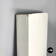 Load image into Gallery viewer, Single door in white painted wood with decoration, 2000s